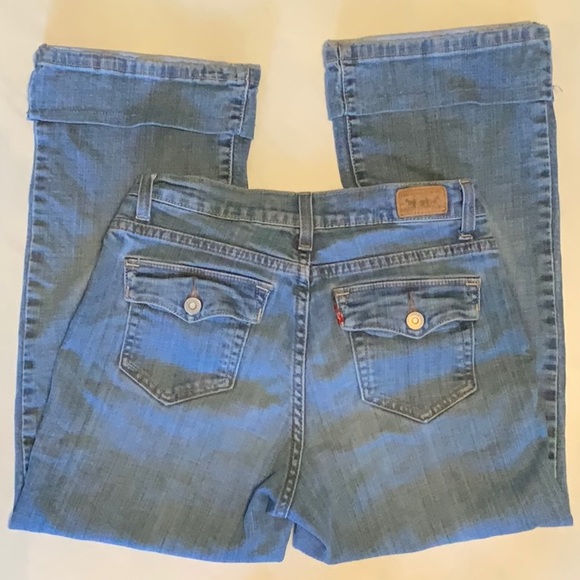 Levi’s perfectly slimming boot cut jeans SIZE 4 - Picture 3 of 6
